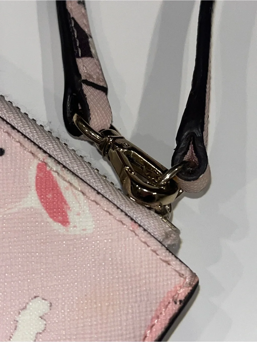 KATE SPADE NEW YORK Shore Street Tinie Champagne Bottles wristlet